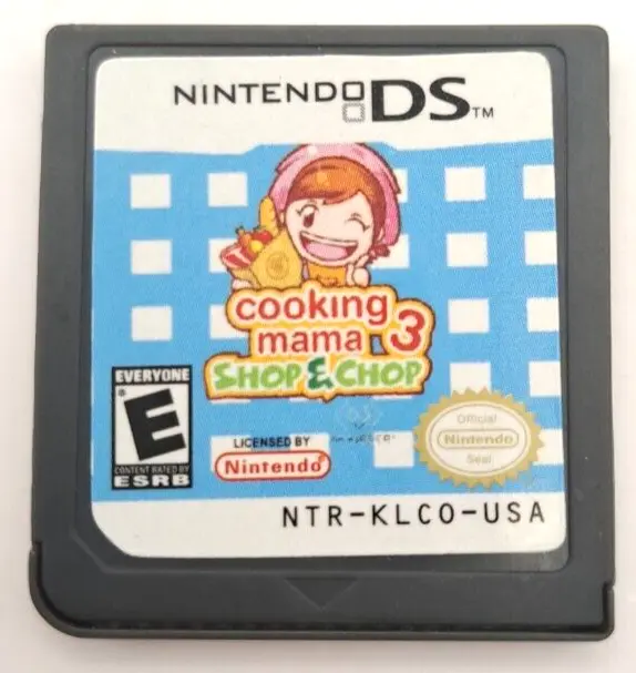 Cooking Mama 3 Shop and Chop - Nintendo DS - Game Only - USA