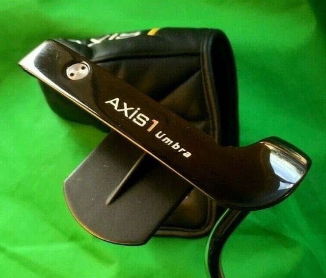 Hardly Used Axis1 Umbra Putter Steel Shaft 86cm Scotty Super Stroke Grip + H.C. Hardly Used Axis1 Umbra Putter Steel Shaft 86cm Scotty Super Stroke Grip + H.C.