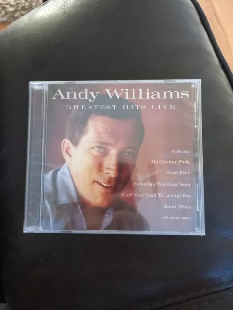 Andy Williams - Greatest Hits Live - NEW & SEALED CD Album