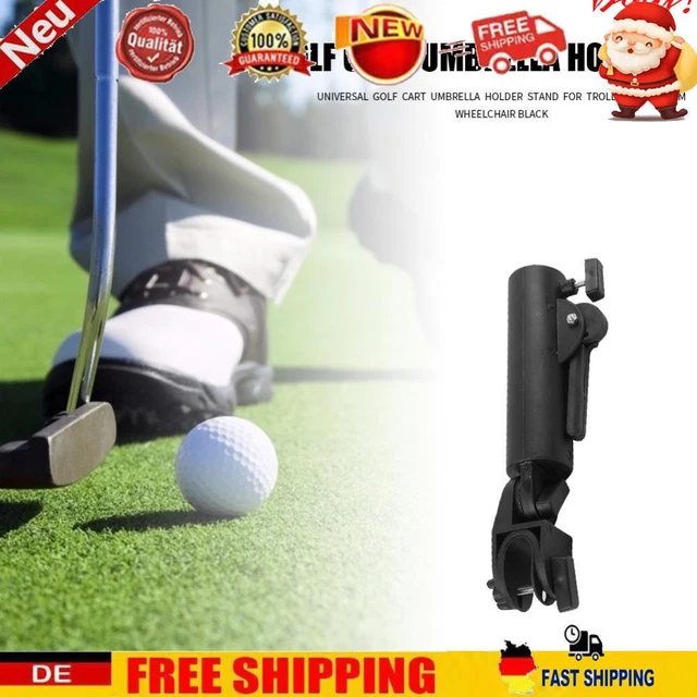 For Trolley Baby Pram Golf Cart Umbrella Holder Double Lock Connector Stand