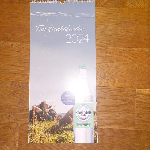 REWE KALENDER 2024 * Familienkalender * 4 Spalten * Wandkalender * NEU