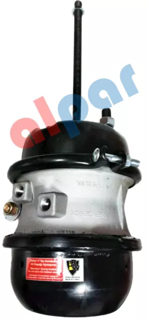 Brake Chamber 3030, 30x30 LS Long Stroke 3 in. Stroke No Clevis H-28103LS