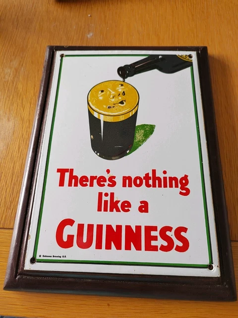 PLAQUE MÉTAL GUINNESS EUR 7,00 - FR
