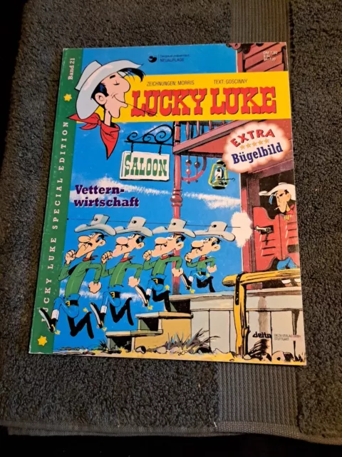 LUCKY LUKE Band 21 • Vetternwirtschaft • Ehapa Western Comicalbum 1996