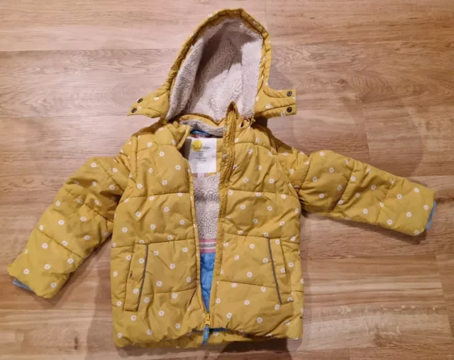 Mini Boden cappotto giallo 3 in 1 5-6 anni