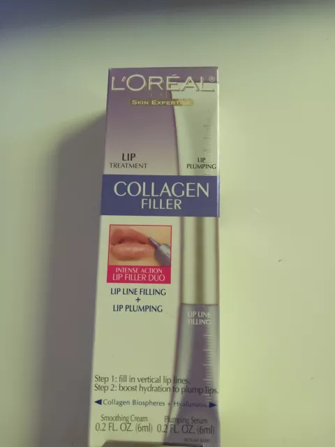 L'OREAL Lip Treatment Collagen Filler 0.2 fl oz Intense Action Plumping