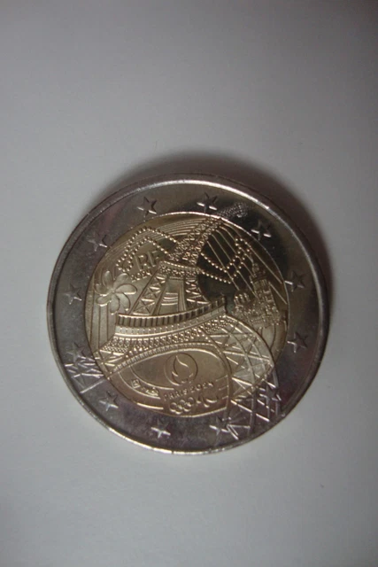 Pièce Commémorative 2 Euros France 2024 BU - Jeux Olympiques & Paralympiques, Qualité Brillant Universel