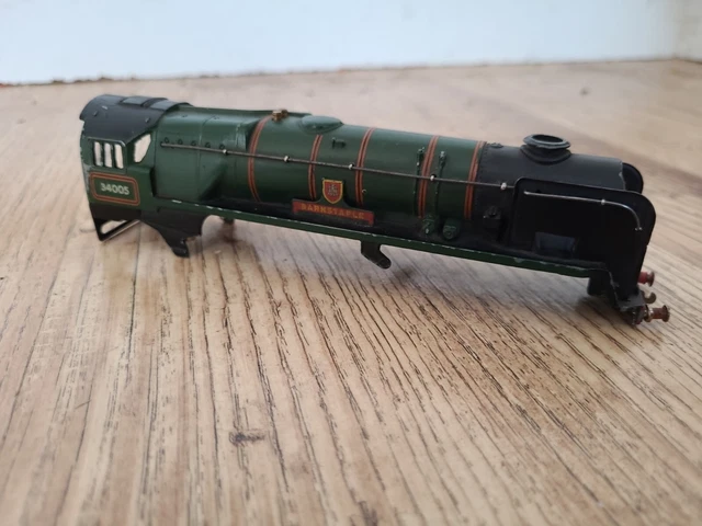 Dublo WRENN BR GREEN WEST COUNTRY BARNSTAPLE 34005 SPARE LOCO BODY Usefull Spare