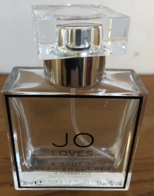 Empty Glass  perfume bottles Jo Loves - A Shot Of Muguet  And Cedar. 30ml