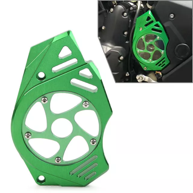 Front Chain Sprocket Cover Guard For Kawasaki ER6N 2006-17 Green CNC Motorcycle