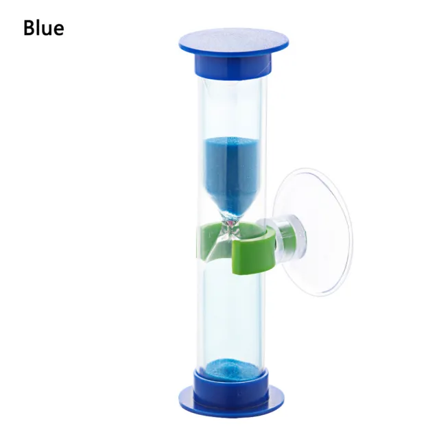 Colorful Tooth Brushing Sucker Shower Sand Clock 3-Minute Sand timer Hourglass