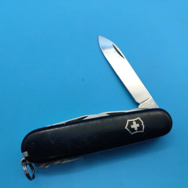 Used Victorinox Climber Black 91Mm 14 Functions Pocket Knife