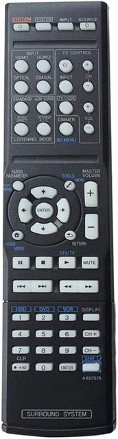 Remote Control AXD7576 Fit For Pioneer Surround System Player AXD7578 HTP-SB300