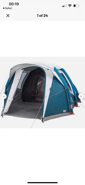 Decathlon Air Pump Tent Second Life 4-Man Inflatable Blackout Tent