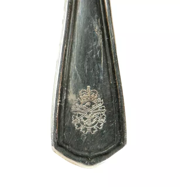 Canadian Army Crest Spoon Silver Plate #14658