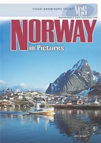 Norway in Pictures (Visual Geography (Twenty-First Century)) - Hardcover - GOOD