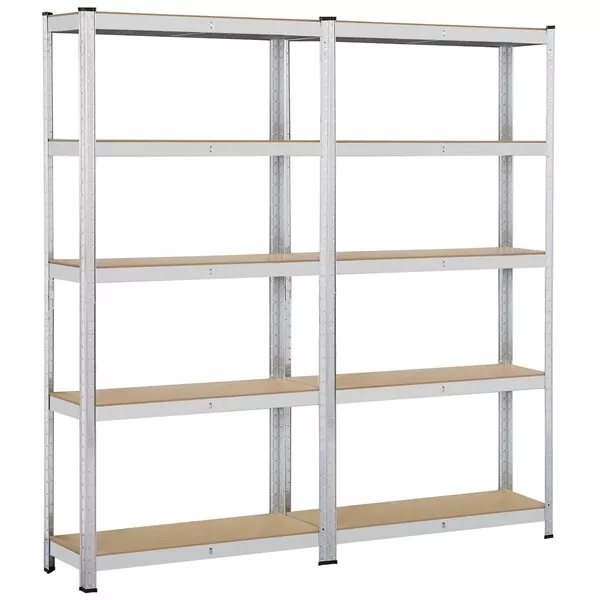 SCAFFALE METALLO SCAFFALI Ferro 100X40X186H Scaffalatura 5 Ripiani Kit  Ripiani EUR 56,90 - PicClick IT