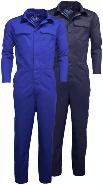 Mens Boiler Suit Overall | Workwear Coverall | Garage | Work | Mechanic