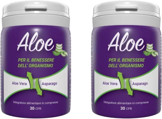 Aloe Brucia Grassi Integratore per Dimagrire Alimentare Dimagrante Forte 120cpr