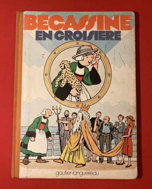 Becassine 22 IN Cruising Gautier Languereau 1981 Rückseite Leinengeprägt Zustand