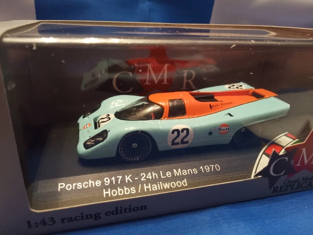 Coche miniatura Porsche 911 1/43 Trofeu S/T No.62 24h Le Mans 1970