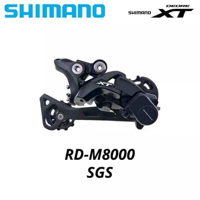 Shimano Deore XT RD-M8000-SGS Shadow + Rear Derailleur 11 Speed - Long Cage