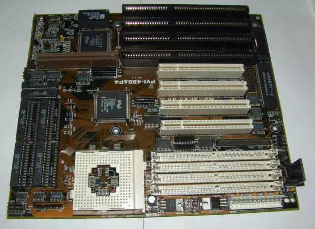 ASUS PVI-486AP4 Rev 1.6 486 Socket 3 mainboard VL + PCI + ISA