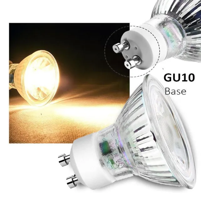 LED GU10 Leuchtmittel 5W wie 44W warm weiß 420 lm Strahler Birne Spot 230V 50Hz