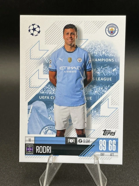RODRI MATCH ATTAX 2024/2025 Manchester City 24/25 Topps # 18 £0.99 ...
