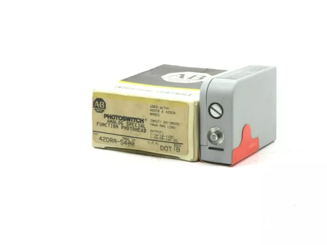 Neuf ALLEN BRADLEY 42DRA-5400 Photoswitch 42DRA5400