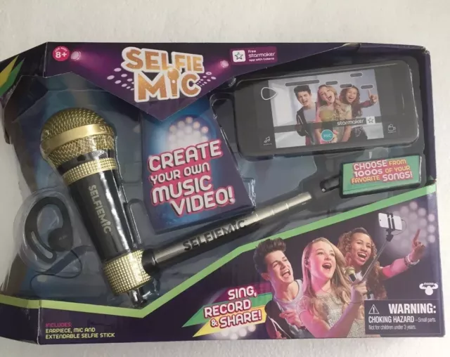 SELFIE MIC Music Set. Create your own music videos.