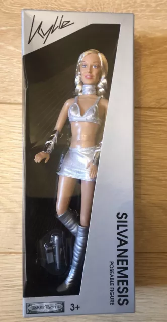 Kylie Minogue - SILVANEMESIS -rare doll figure boxed N. MINT -Jakks Pacific 2003