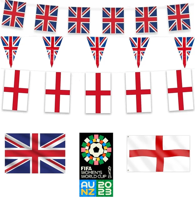 UNION JACK BUNTING Flag Party St Banner Football England World