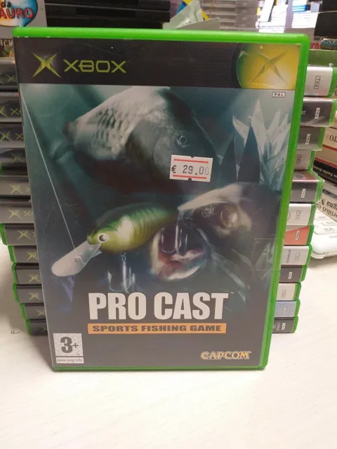 x.box vudeogioco usato pro cast sports fishing game 5 euro