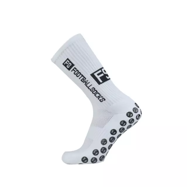 Fußballsocken, Laufsocken, rutschfest, mit Gummipolster für Männer/Frauen, V7L6