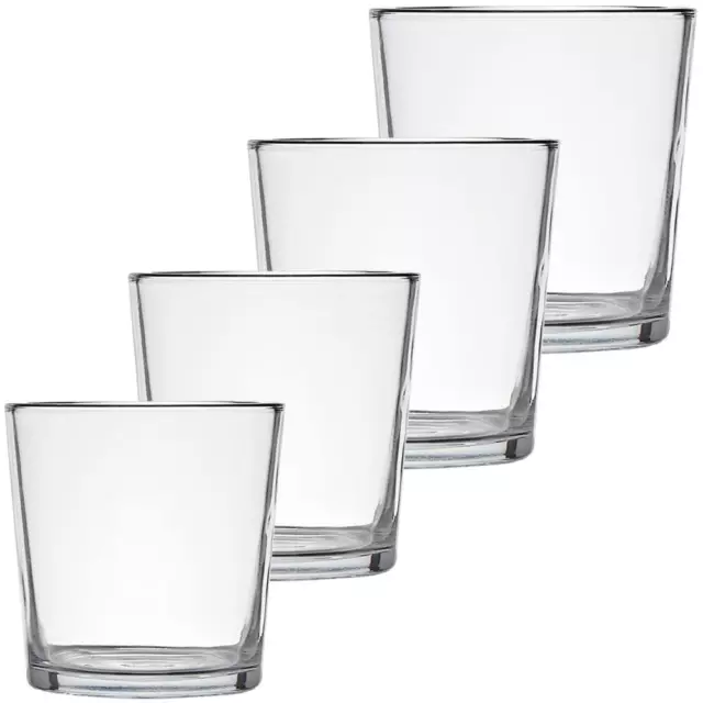 Schlichte Glasvasen Vasen Dekogläser Glas konisch transparent 1 Stk - 4 Größen