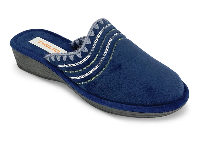 TGL Tiglio Pantofole Ciabatte Invernali Donna Art. 2355 Bronzo (39