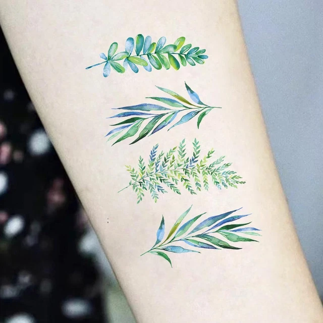 Multi-coloured Flowers Temporary Tattoo Waterproof Art Body Sticker Tattoo G4T2