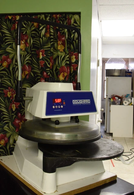 DoughPRO DP1100 Heated Dough Press Manual Press, adjustable heat & thickness