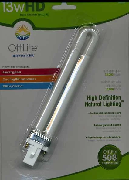 Ottlite 13w best sale replacement bulb