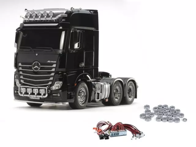 Tamiya MB Actros 3363 Giga Space 6x4 inkl. LED und Kugellager - 56348LEDKU