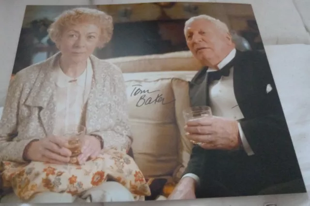 Miss Marple Towards Zero Doctor Who TOM BAKER hand signed photo