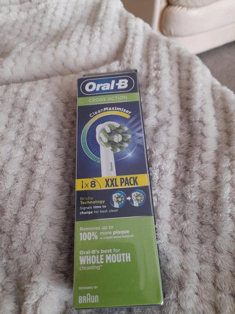 Cabezales de cepillo de dientes Oral-B CrossAction - paquete de 8