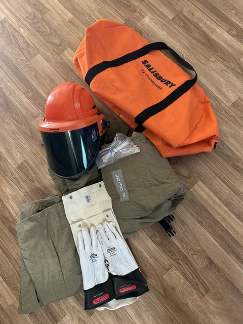 Honeywell Salisbury 40 CAL Arc Flash Suit Size Large *Discontinued Rare Fullset*