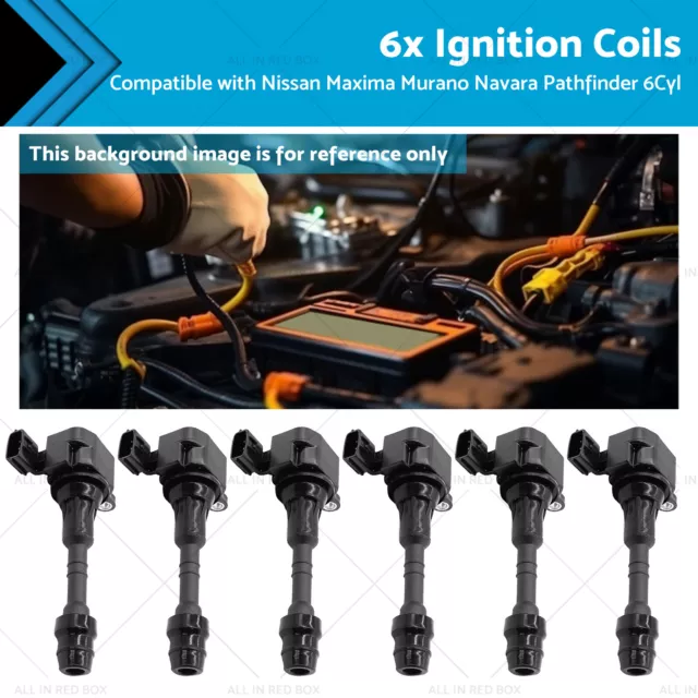 Ignition Coils Suitable for Nissan Navara Pathfinder Maxima Murano 6Cyl 3.5/4.0L