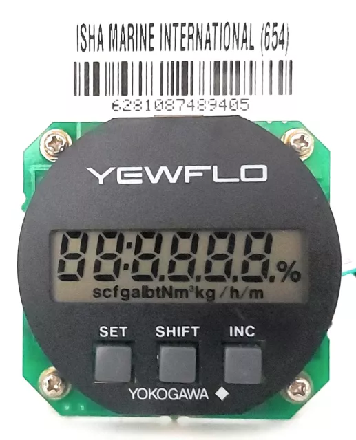 Yokogawa Yewflo F9328QM-02 PCB Carte Pour Débitmètre 0654 2