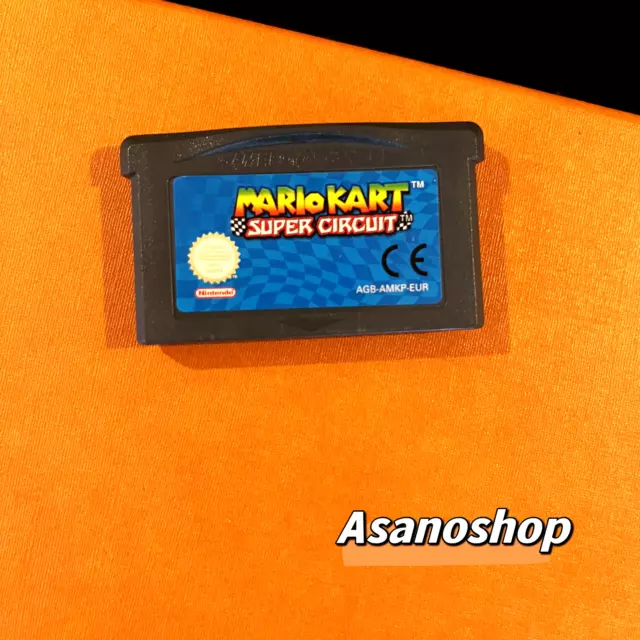 Mario Kart Super Circuit  Nintendo Game Boy Advance GBA - EUR