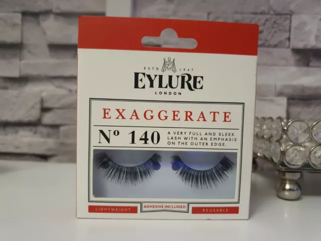Eylure Exaggerate Wimpern No. 140, 1er Pack 3