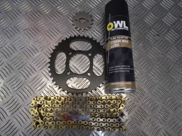 Lexmoto Arrow Ht125 - 4F Jt Gold Chain And Sprocket S Kit Increases Top Speed