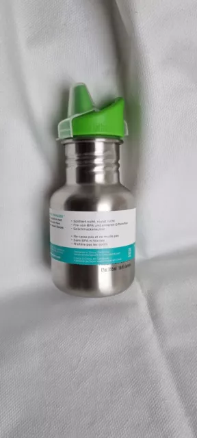Bottiglia bevande Klean Kanteen 12 oz acciaio inox senza BPA